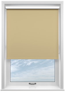 Rimini (Blackout), Mocha - Twist&Fit Roller Blind
